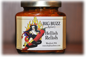 hellish relish label of hellish relish